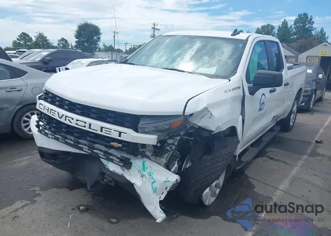 2021 Chevrolet Silverado 1500 2Wd Double Cab Standard Bed Custom from USA, damaged, VIN 1GCRWBEFXMZ254671